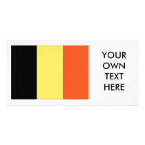 Belgium Custom Photo Card