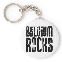 Belgium Rocks Key Chain