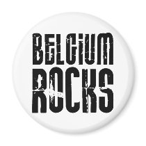 Belgium Rocks Magnets