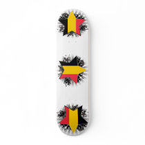 Belgium Star Skate Board Deck
