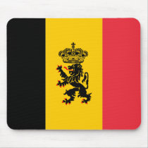 Belgium State Flag Mousepad