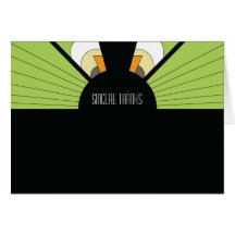 Belgium Thank You Card: Lime