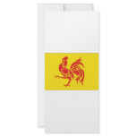 Belgium Walloon Region Flag Full Color Rack Card