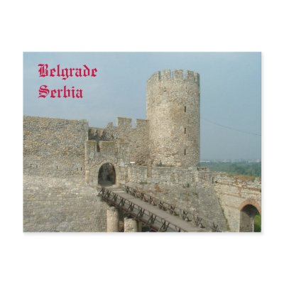 Belgrade Castle Postcard by ribizlifozelek