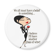 Beliefs Refrigerator Magnet