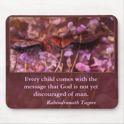 Believe Child Eyes Mousepad by pinqshue
