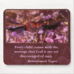 Believe Child Eyes Mousepad