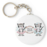 Believe Dream Cats Key Chain