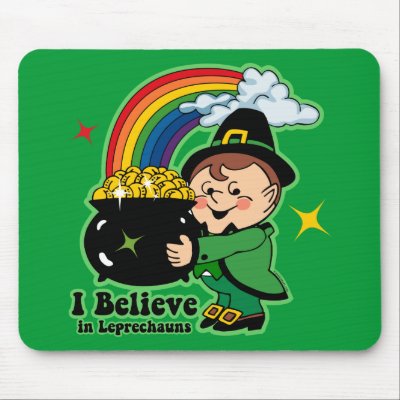Believe In Leprechauns by pinkinkart