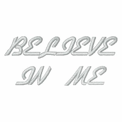 BELIEVE IN ME  SHIRT by BEAULAHBABY