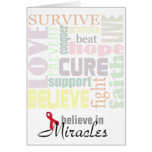 Believe in Miracles Inspiration Card