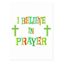 Believe in Prayer postcards