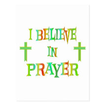 Believe in Prayer Postcards