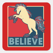 Believe in the Unicorn Sticker