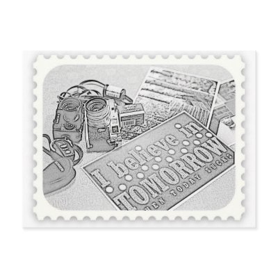 Believe in Tomorrow Postcard by SMCreations