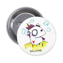 Believe In Unicorns Pins