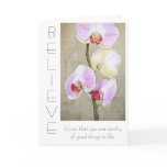 Believe Inspirational Card