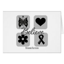 Believe Inspirations Melanoma Greeting Cards