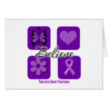 Believe Inspirations Pancreatic Cancer Card