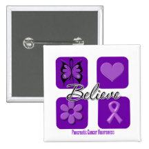 Believe Inspirations Pancreatic Cancer Pin