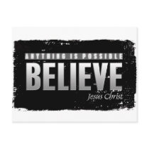 BELIEVE POST CARDS