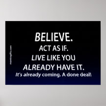 Believe Poster