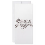 Believe Rack Cards
