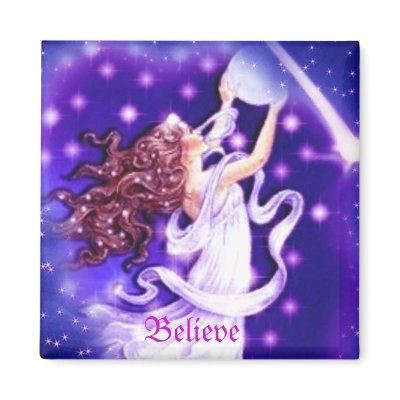Believe Stars Fairy Magnet by elenaind