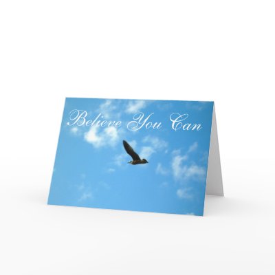 Believe You Can Greeting Cards by persimew