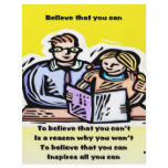 Believe you can flyers