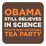 Believes Science stickers