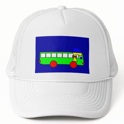 Belinda the Bus Trucker Hat by lonvig