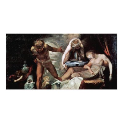 Belinda'S Dream By Füssli Johann Heinrich (Best Qu Photo Cards by Artcollection
