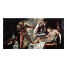Belinda'S Dream By Füssli Johann Heinrich (Best Qu Photo Cards