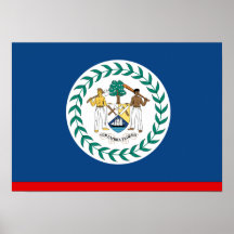 Belise Flag Print