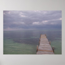 Belise Sunset Dock posters