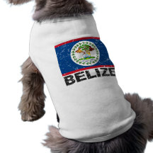 Belise Vintage Flag Doggie Tshirt