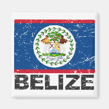 Belise Vintage Flag Fridge Magnets
