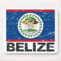 Belise Vintage Flag Mouse Pads