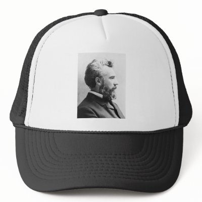 Bell ~ Alexander Graham / Inventor Educator Trucker Hat by fotoshoppe