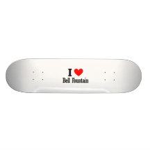 Bell Fountain, Alabama City Design Custom Skateboard