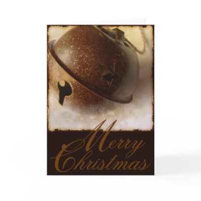 Bell Merry Christmas Card by indolilly
