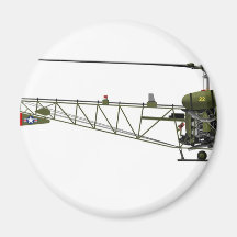 Bell OH-13 Sioux Fridge Magnet