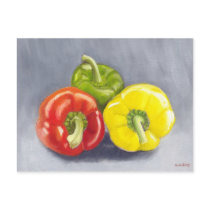 Bell Peppers Post Cards