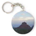 Bell Rock  on a cloudy day - Sedona, AZ keychains