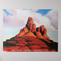 Bell Rock, Sedona, Arizona, USA Posters