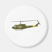 Bell UH-1D Iroquois Refrigerator Magnet