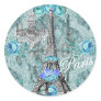 Bella Blue Marie Antoinette Eiffel Tower sticker