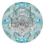 Bella Blue Marie Antoinette sticker or seal