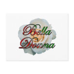 Bella Donna (Beautiful Lady) Postcard